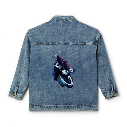Discover Death-Big Bad Wolf From Puss In Boots-Puss In Boots The Last Wish Active Classic Women's Denim Jackets