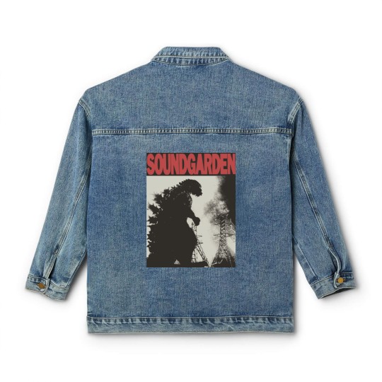 Discover Vintage Soundgarden Classic Women's Denim Jackets - Rock Music Classic Women's Denim Jackets - Chris Cornell