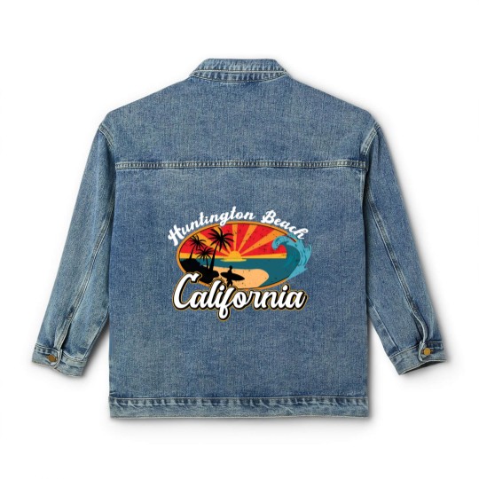Discover Huntington Beach California CA - Huntington Beach - Classic Women's Denim Jackets