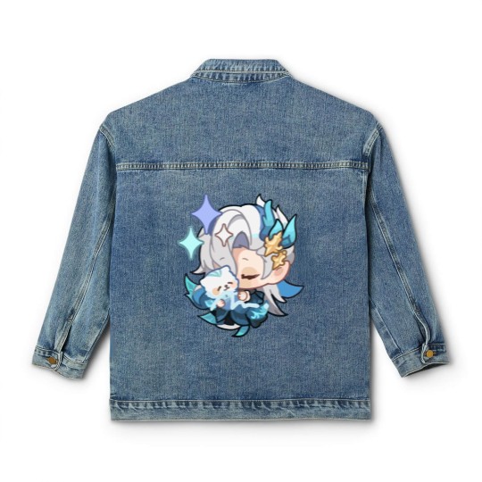 Discover Neuvillette Genshin Impact Canvas Print Classic Women's Denim Jackets