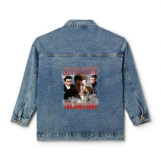Discover Silvio Dante Classic Women's Denim Jackets ,The Sopranos Homage Classic Women's Denim Jackets