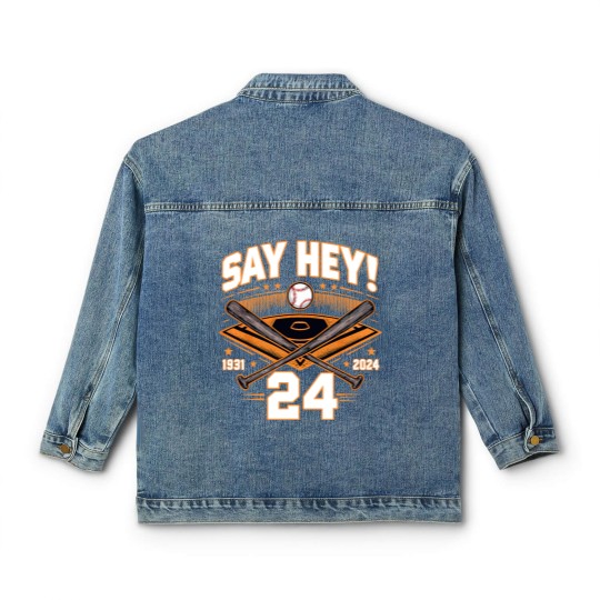 Discover Willie-Mays - Willie Mays - Classic Women's Denim Jackets