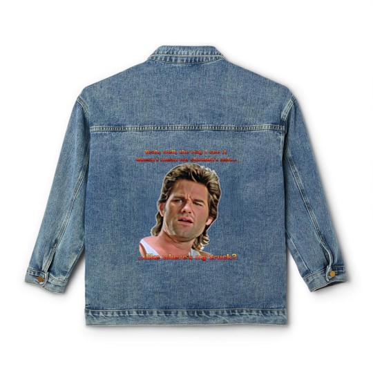 Discover BIG TROUBLE IN LITTLE CHINA - Well, the way I see it... Classic Women's Denim Jackets