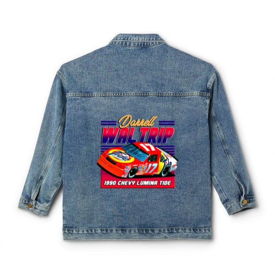 Discover Darrell Waltrip 90s Retro Classic Women's Denim Jackets