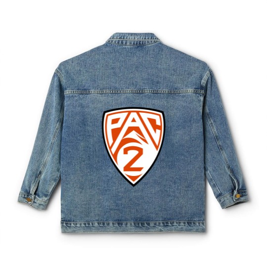 Discover Oregon State PAC 2 Logo Classic Women's Denim Jackets