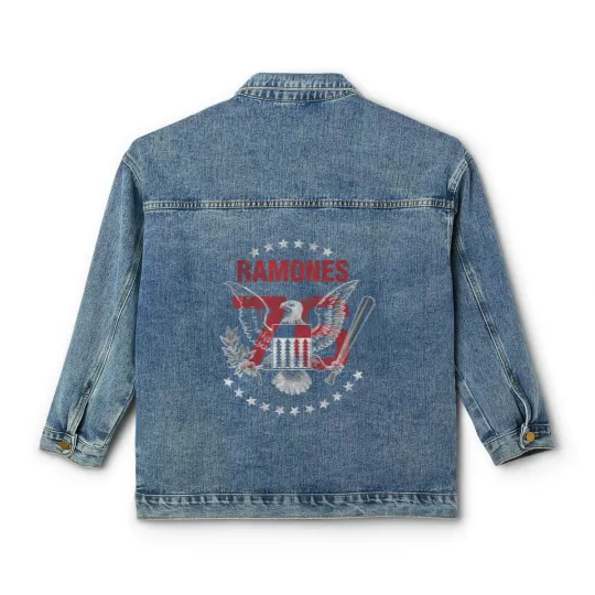 Discover Ramones , Classic Rock, Vintage, Vintage Classic Women's Denim Jackets, Retro Vintage Classic Women's Denim Jackets, Ramones, Vintage Rock