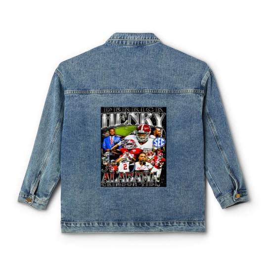 Discover Derrick Henry Unisex Softstyle Classic Women's Denim Jackets