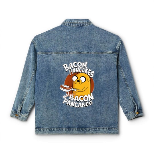 Discover Makin_ Bacon Pancakes Classic Women's Denim Jackets