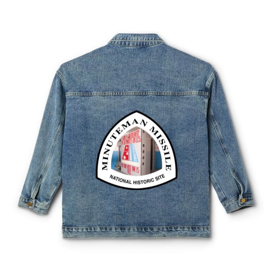 Discover Minuteman Missile National Historic Site shield Classic Women's Denim Jackets
