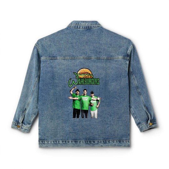 Discover Wahlburgers Tie Dye Classic Women's Denim Jackets