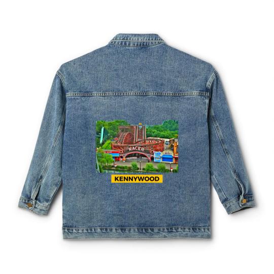 Discover Kennywood amusement park Classic Women's Denim Jackets