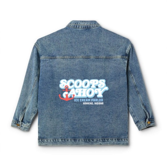 Discover Scoops ahoy ice cream Classic Women's Denim Jackets