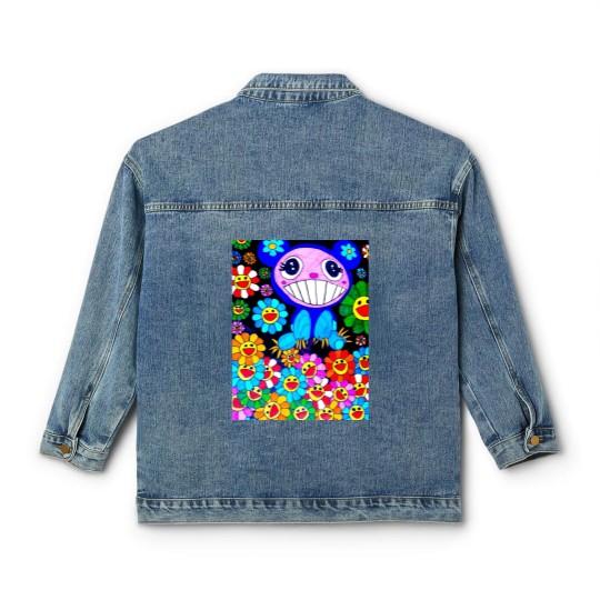 Discover Murakami paint art Canvas Print Classic Women's Denim Jackets