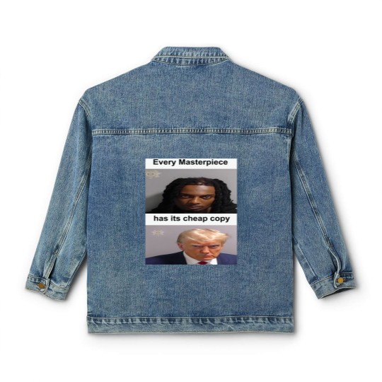 Discover Playboi Carti Donald Trump Mugshot Classic Women's Denim Jackets