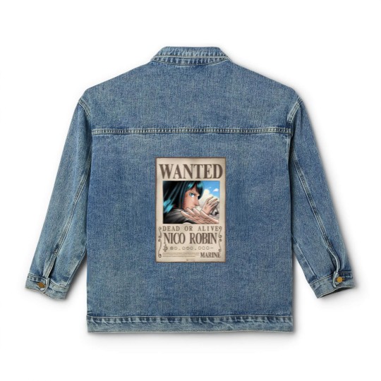 Discover WANTED NICO ROBIN Classic Women's Denim Jackets