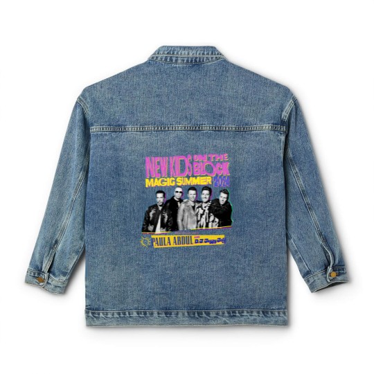 Discover NK on The Block The Magic Summer Tour 2024 Classic Women's Denim Jackets