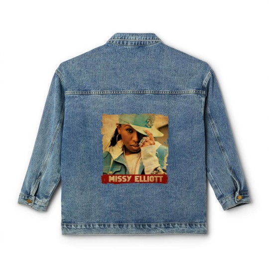 Discover Retro Style  Missy Elliot Classic Women's Denim Jackets