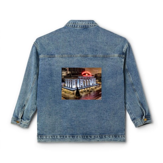 Discover Union Station - Denver Classic Women's Denim Jackets