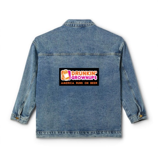 Discover Drunkin Grownups America Version Classic Women's Denim Jackets