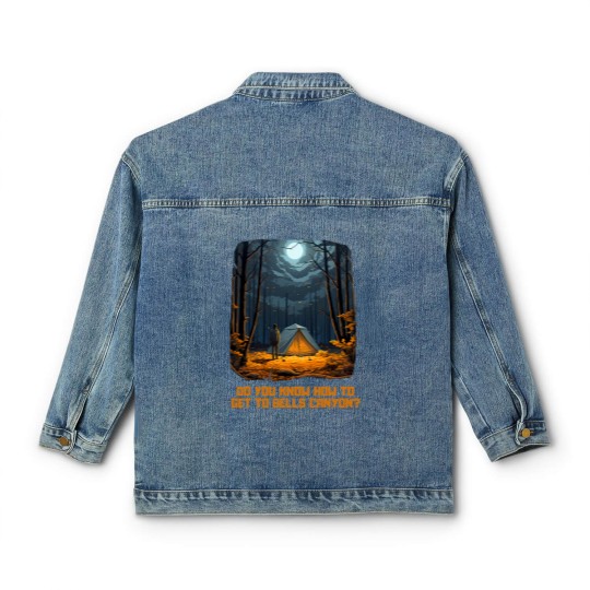 Discover Do You Know How To Get To Bells Canyon 11 Classic Women's Denim Jackets