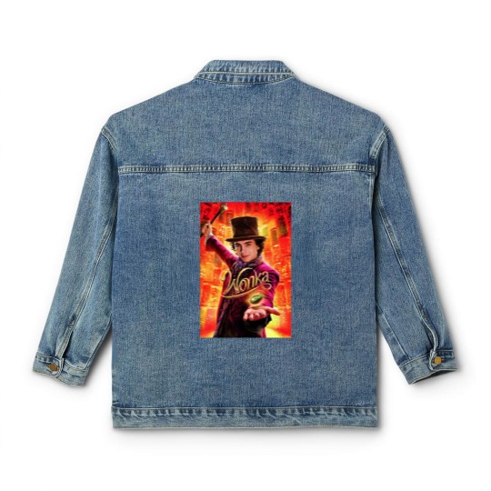 Discover Wonka Movie 2023 Classic Women's Denim Jackets