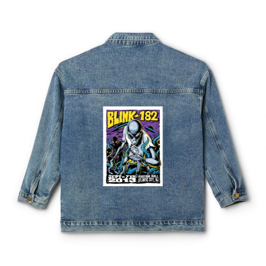 Discover pogo01 blink 182blink 182 shirtblink 182 t shirtblink 182 teeblink 182 vintageblink 182 shi Classic Women's Denim Jackets