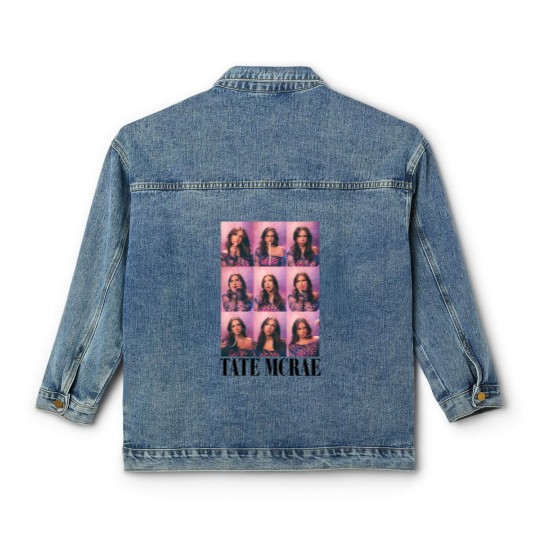 Discover Tate Mcrae Wanna Be Tate Mcrae Shir Classic Women's Denim Jackets