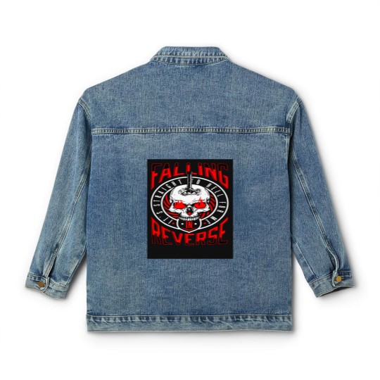 Discover Falling In Reverse Falling In Reverse Falling In Reverse Classic Women's Denim Jackets