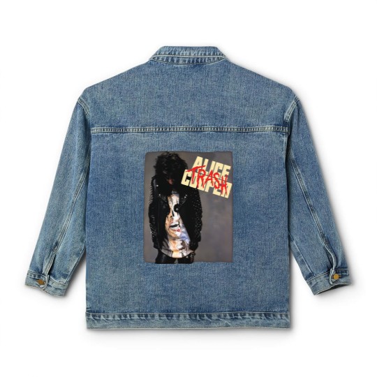 Discover ALICE COOPER TRASH! Classic Classic Women's Denim Jackets