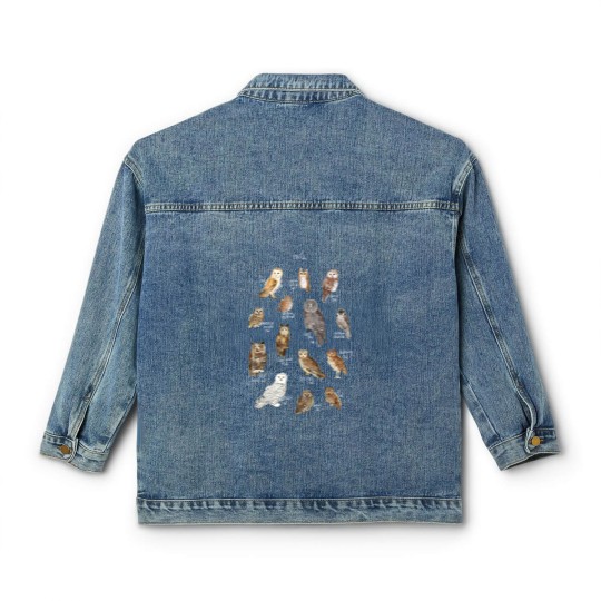 Discover Owls Classic Women's Denim Jackets