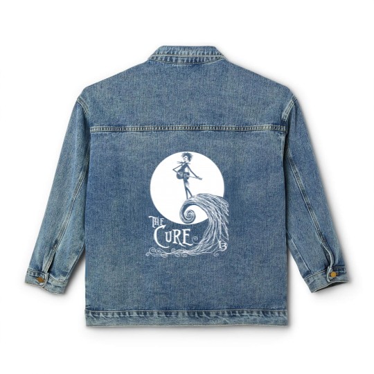 Discover The Cure Classic Women's Denim Jackets - Skellington Band Classic Women's Denim Jackets