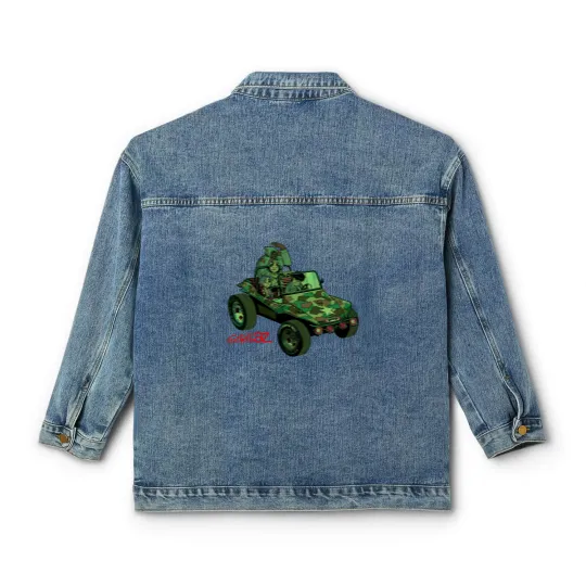 Discover 11. of the legend gorillaz gorillaz gorillaz of Dayak house Mask Classic Women's Denim Jackets
