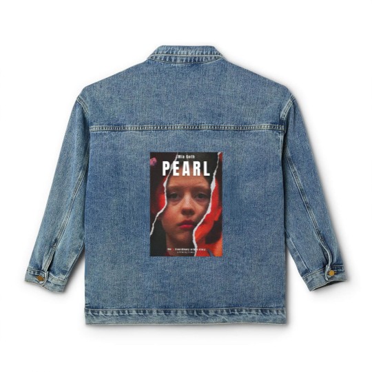 Discover Pearl Movie Unisex Classic Women's Denim Jackets, Mia Goth
