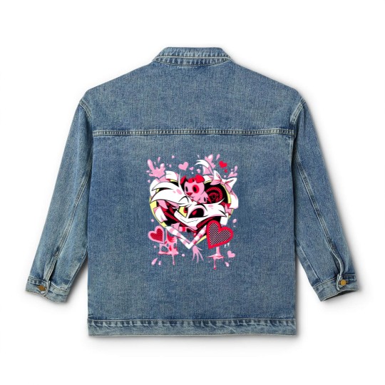 Discover Hazbin Hotel Angel Dust Classic Women's Denim Jackets