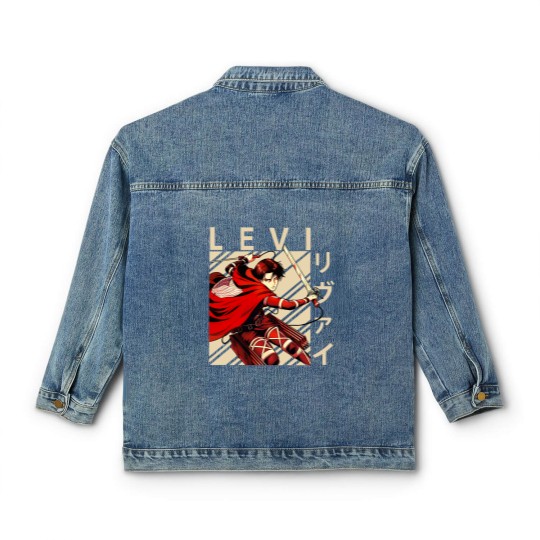 Discover Levi Ackerman - Captain Levi - Classic Women's Denim Jackets