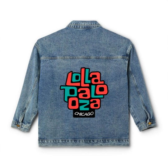 Discover Lollapalooza Chicago Music Festival Classic Women's Denim Jackets