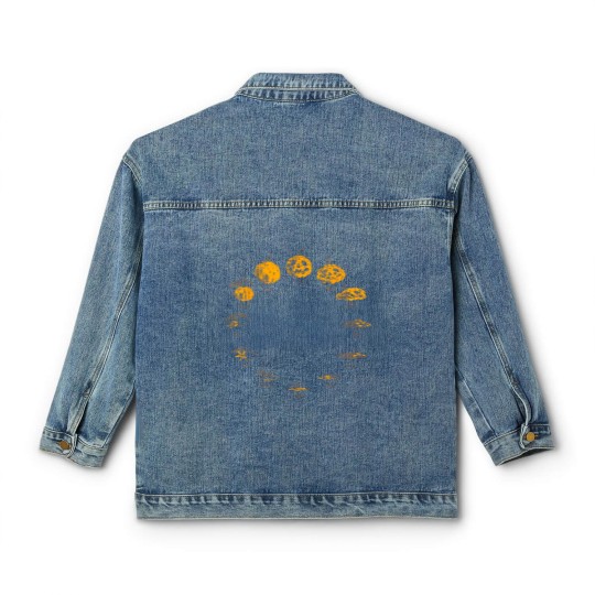 Discover pumpkin life cycle for thanksgiving halloween costume t Classic Women's Denim Jackets