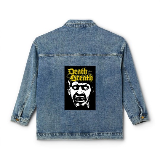 Discover death breath Art Album Classic Classic Women's Denim Jackets | Essential Classic Women's Denim Jackets