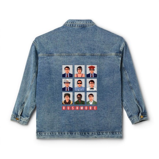 Discover Rushmore Max Fischer Grid Classic Women's Denim Jackets