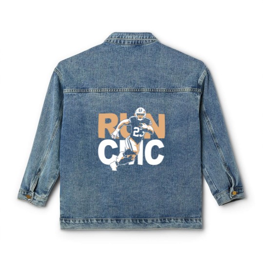 Discover San Francisco Christian McCaffrey "RUN CMC" Classic Women's Denim Jackets