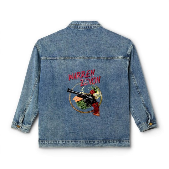 Discover ren Zevon Lawyers s And Money Excitable Boy art Classic Women's Denim Jackets