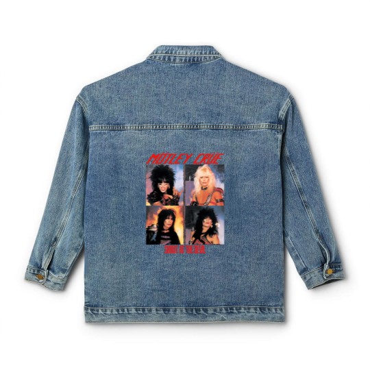 Discover perfect coll motley crue Classic Women's Denim Jackets