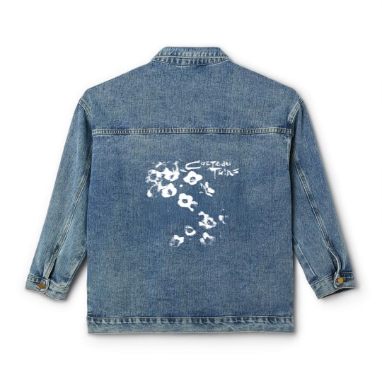 Discover Vintage Cocteau Twins Aesthetic Flower Inpsired Classic Women's Denim Jackets