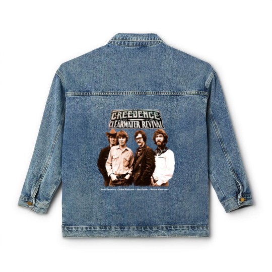 Discover Creedence Clearwater Revival - Lovers creedence Classic Women's Denim Jackets