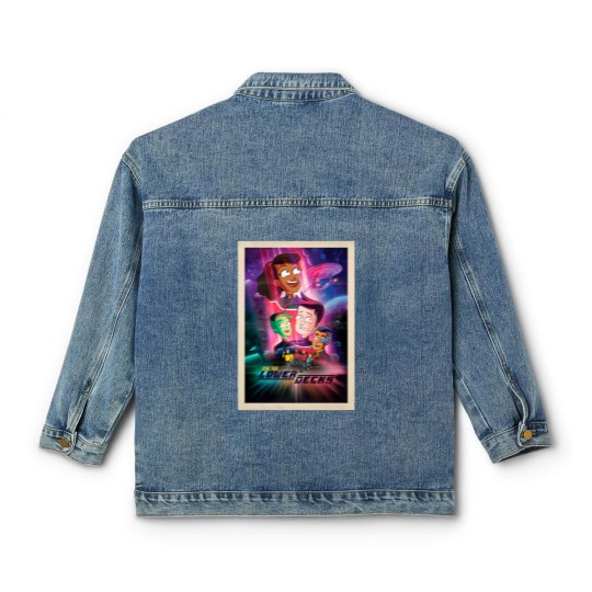 Discover Lower Decks Ensign Group Galactic Poster Classic Women's Denim Jackets