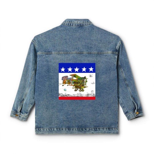 Discover Jefferson Airplane - After Bathing At Baxter Classic Women's Denim Jackets