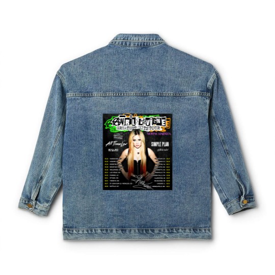 Discover Avril Lavigne Summer 2024 Classic Women's Denim Jackets