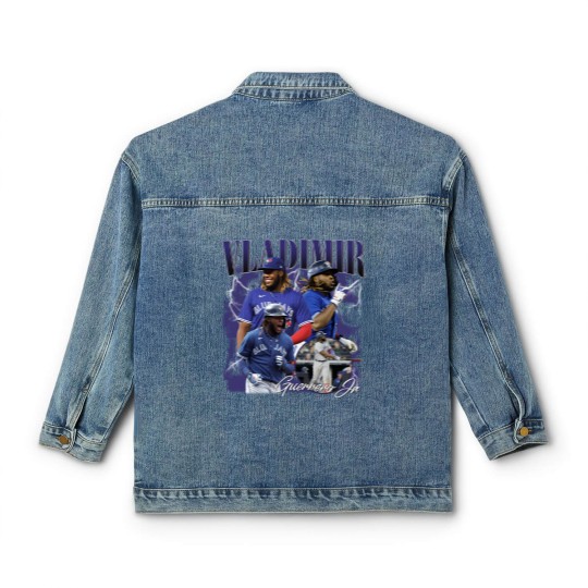 Discover Vintage Vla.dimir Guerrero Jr Baseball Classic Women's Denim Jackets