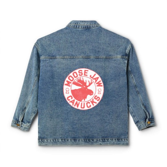Discover Moose Jaw Canucks Hockey Classic Women's Denim Jackets