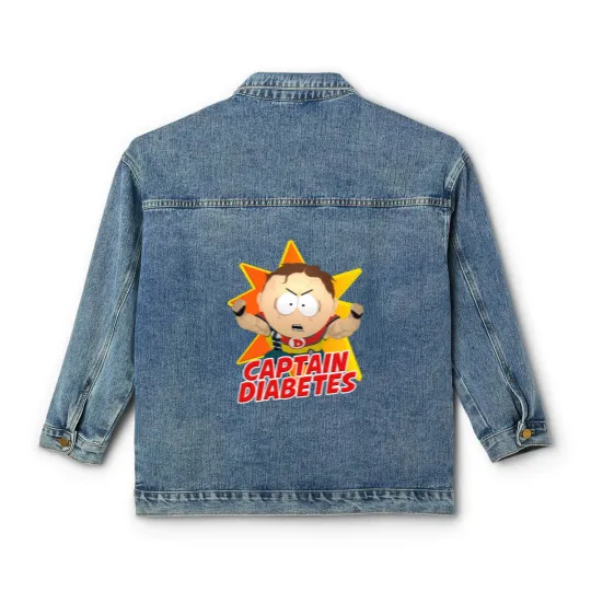 Discover SouthPark Captain Diabetess Scott Malkinson Classic Women's Denim Jackets